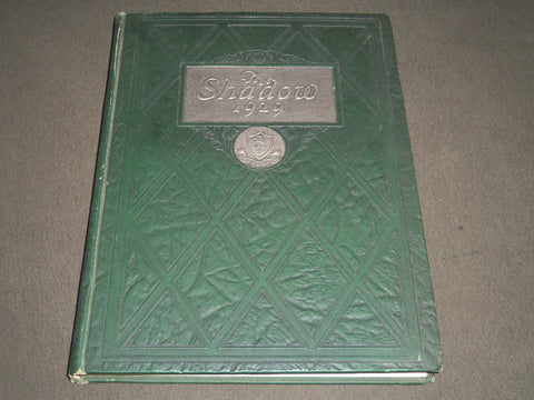 1929 THE SHADOW RIDER COLLEGE YEARBOOK - TRENTON NEW JERSEY - PHOTOS - YB 1064