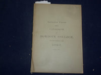 1876-1877 75TH ANNUAL CATALOGUE OF BOWDOIN COLLEGE - ROBERT PEARY - J 4509