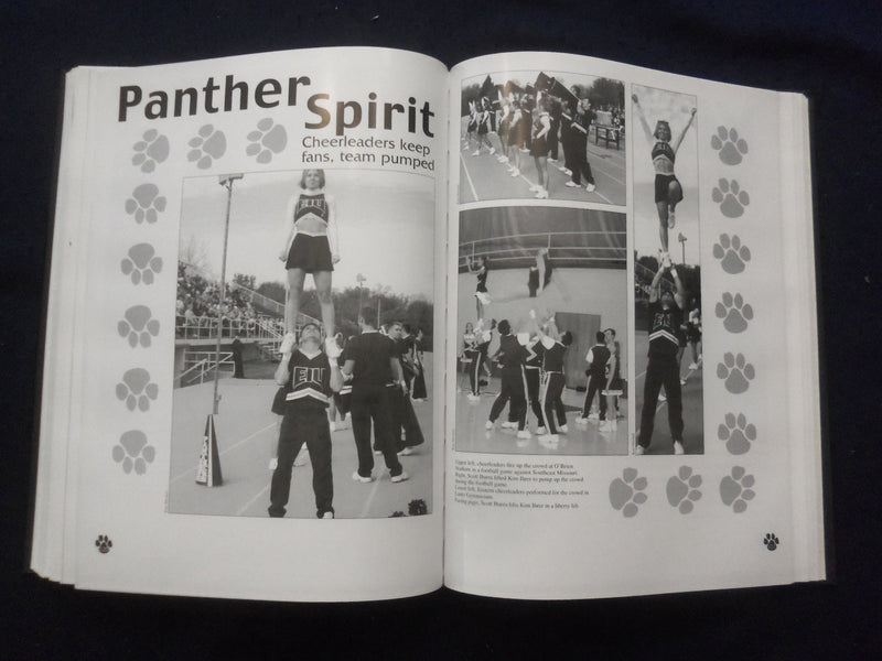 2000-2001 WARBLER EASTERN ILLINOIS STATE COLLEGE YEARBOOK-CHARLESTON, IL-YB 3319