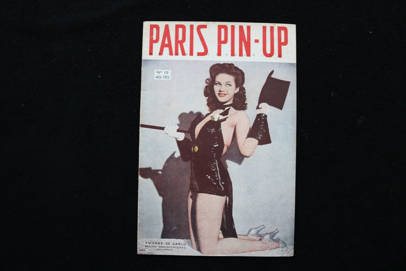 1950'S PARIS PIN-UP MAGAZINE - YVONNE DE CARLO COVER - E 26048