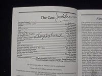 1990 THE MERRY WIVES OF WINDSOR PROGRAM -LOT OF 2- TAMMY MCDONALD+2 SIGS- J 9708