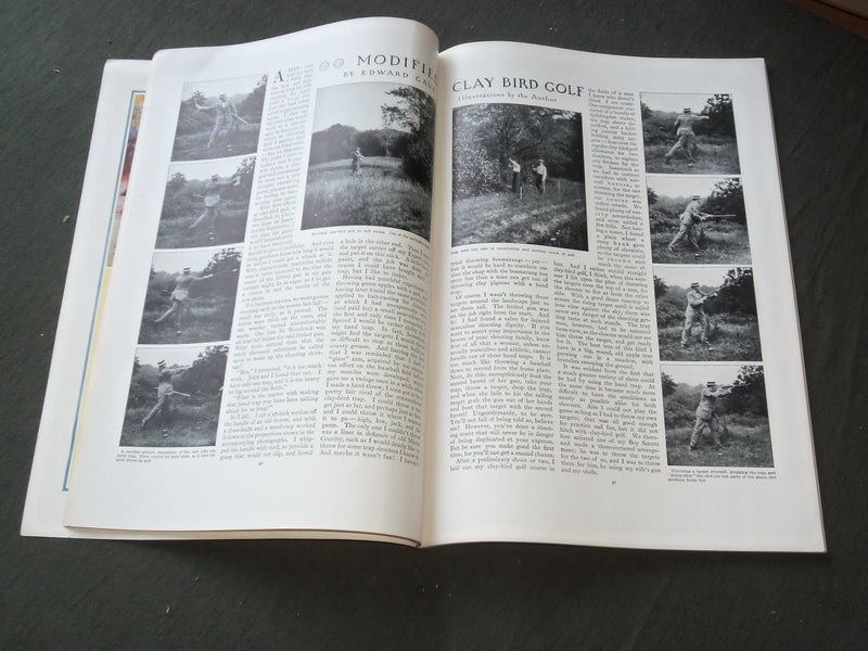 1913 NOVEMBER COUNTRY LIFE IN AMERICA MAGAZINE - GREAT COVER & ADS - F 493