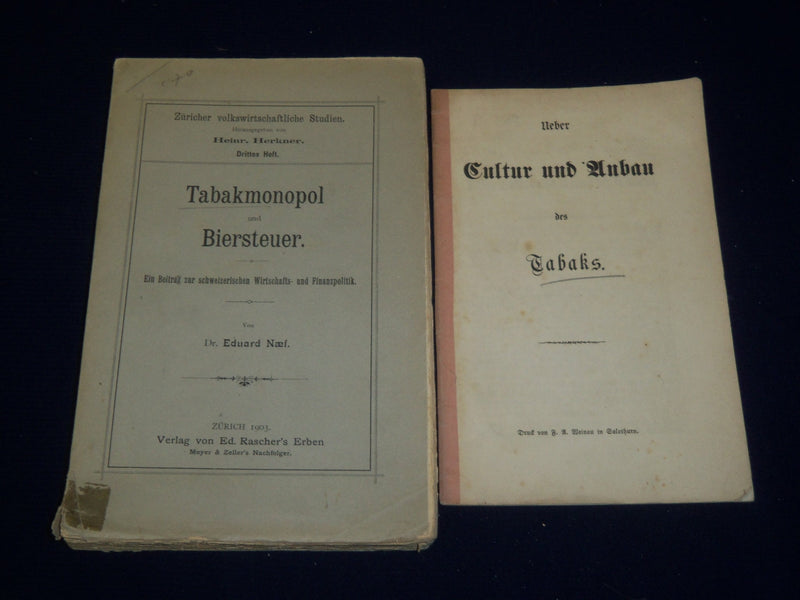 1800'S-1947 GERMAN TABAK PERIODICALS LOT OF 4 DIFFERENT - SOFTCOVER - O 3086L