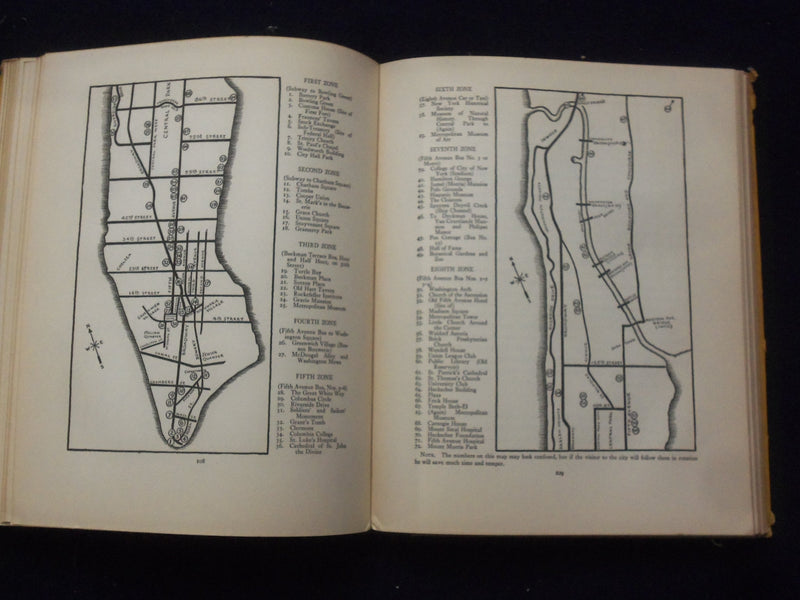 1926 NEW YORK NOT SO LITTLE AND NOT SO OLD HARDCOVER BOOK-SARAH LOCKWOOD-KD 8693