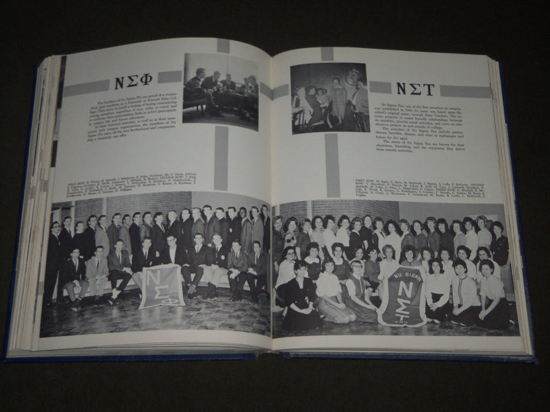1963 MEMORABILIA NEWARK STATE COLLEGE YEARBOOK - NEW JERSEY - YB 1440