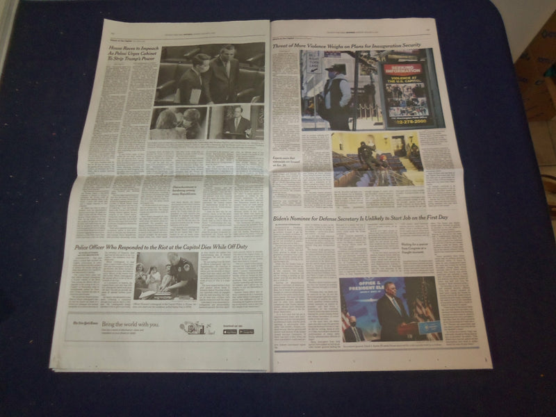 2021 JANUARY 11 NEW YORK TIMES-FLOOD OF FAILURES LET MOB RAMPAGE THROUGH CAPITOL