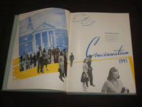 1941 CINCINNATIAN UNIVERSITY OF CINCINNATI YEARBOOK - CINCINNATI, OHIO - YB 1962