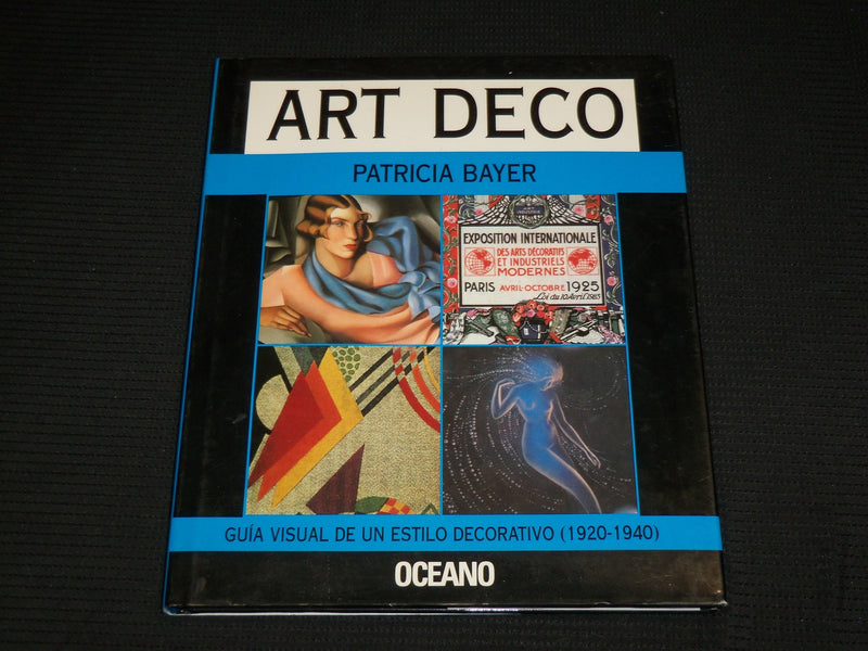 1997 ART DECO HARDCOVER BOOK BY PATRICIA BAYER - NICE PRINTS - R 721U