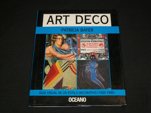 1997 ART DECO HARDCOVER BOOK BY PATRICIA BAYER - NICE PRINTS - R 721U