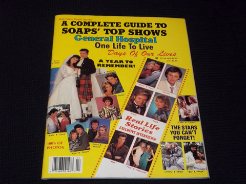 1988 APRIL COMPLETE GUIDE TO SOAPS' TOP SHOWS MAGAZINE - E 13004