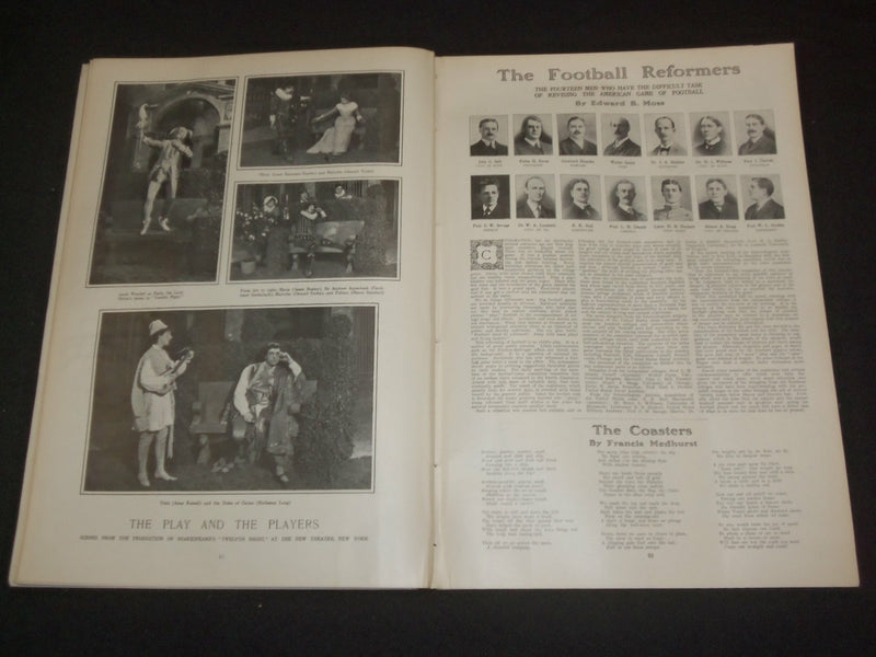 1910 FEBRUARY 19 HARPER'S WEEKLY MAGAZINE -THE PROOF OF THE PORRIDGE - ST 6365