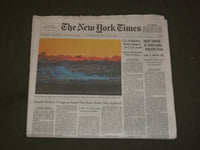2018 MAY 16 NEW YORK TIMES - ABRUPT DEMAND BY NORTH KOREA THREATENS TALKS