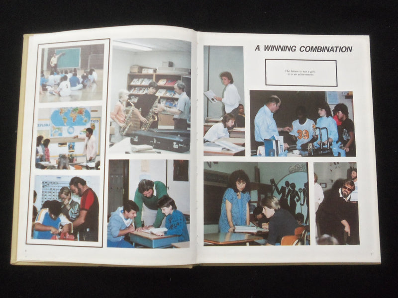 1987 SANDPRINTS CARL SANDBURG MIDDLE SCHOOL YEARBOOK - OLD BRIDGE, NJ - YB 3184