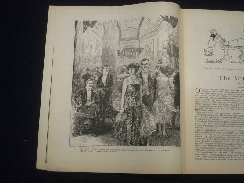 1921 MARCH 26 JUDGE MAGAZINE - HAZED - ILLUSTRATIONS & STORIES- ST 6881