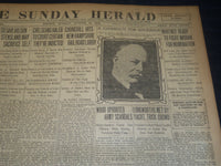 1906 AUGUST 12 THE BOSTON HERALD - WHITNEY TO FIGHT MORAN FOR NOMINATION- BH 112