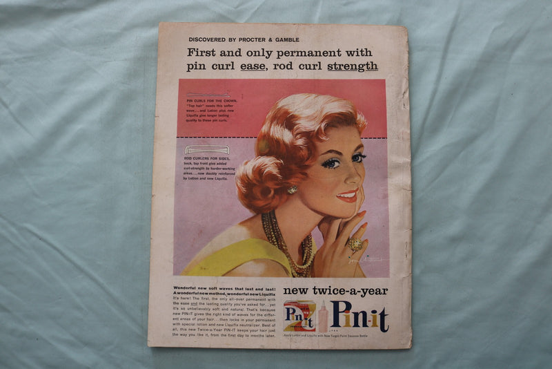 1958 MAY MODERN SCREEN MAGAZINE - JANET LEIGH & TONY CURTIS COVER - E 26698