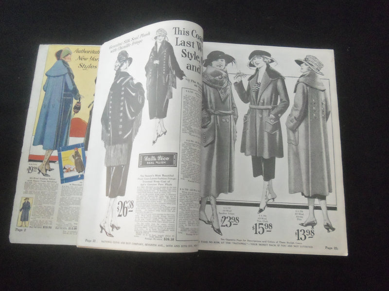 1921-1922 FALL & WINTER NATIONAL CLOAK & SUIT CO. CATALOG - N.Y. STYLES - R 94E