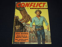 1956 FEBRUARY CONFLICT MAGAZINE - MARILYN MONROE BACK COVER - E 17081