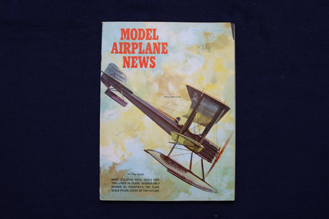 1965 MARCH MODEL AIRPLANE NEWS MAGAZINE - BOEING B&W OF 1916 COVER - E 11582