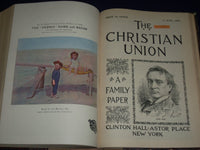 1893 JAN 7 - JUNE 24 THE CHRISTIAN UNION BOUND VOLUME - ILLUSTRATIONS - KD 2382