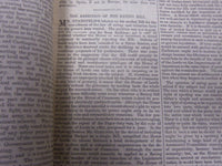 1873 JULY-DECEMBER SATURDAY REVIEW BOUND VOLUME - PUBLISHED IN LONDON - R 1145