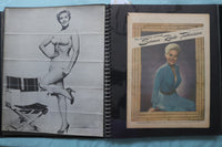 HOLLYWOOD STARS SCRAPBOOK - GREGORY PECK - MERLE OBERON - KIM NOVAK - #22