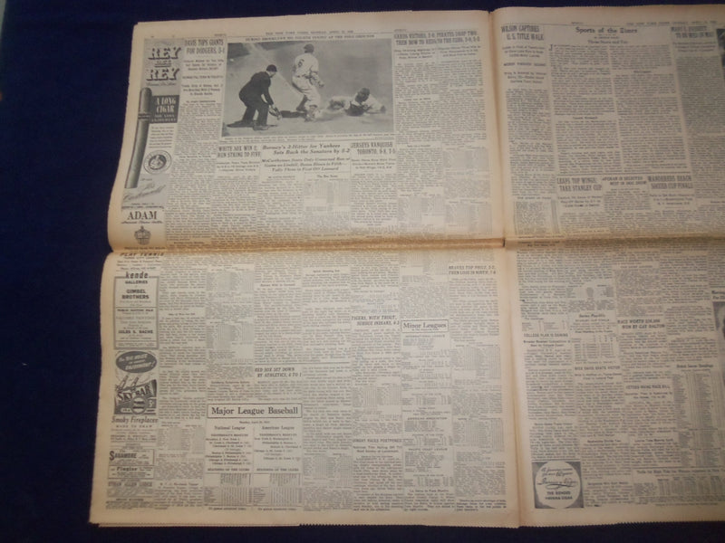 1945 APRIL 23 NEW YORK TIMES - RUSSIANS WIN SIXTH OF BERLIN, 16 SUBURBS- NP 6700