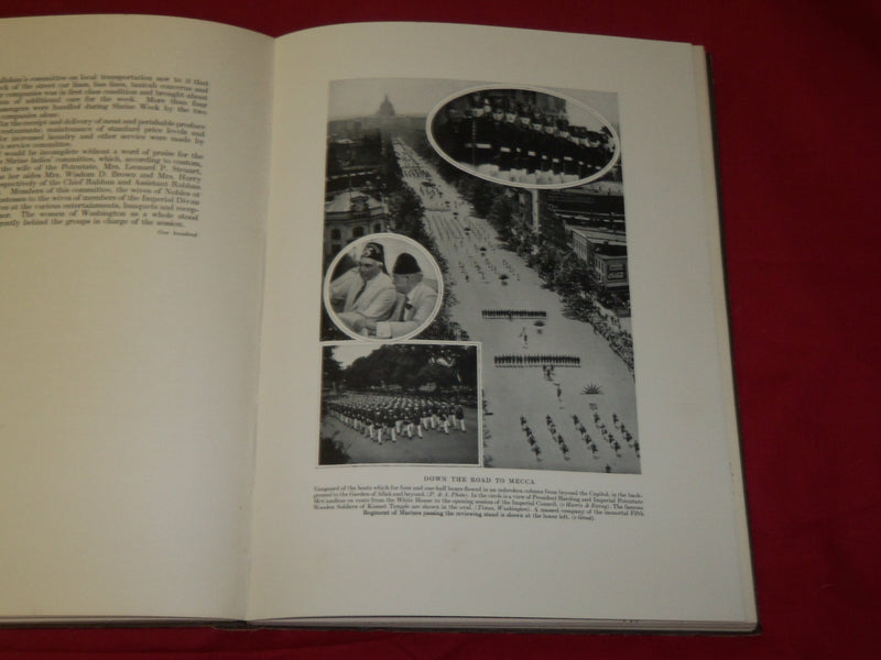 1923 THE PILGRIMAGE BOOK BY JOSEPH S. EDGERTON - NICE PHOTOS - KD 5419