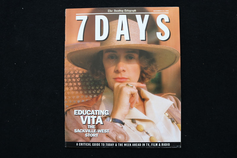 1989 NOVEMBER 5-11 7 DAYS MAGAZINE - JANET MCTEER COVER - E 24464