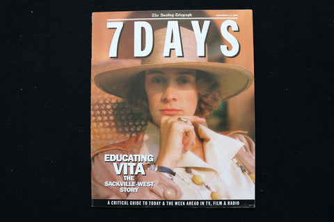 1989 NOVEMBER 5-11 7 DAYS MAGAZINE - JANET MCTEER COVER - E 24464