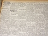 1920 MAY 24 NEW YORK TIMES - BARRAGAN DESCRIBES CARRANZA'S MURDER - NT 8684