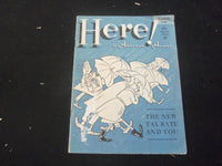 1952 MARCH HERE! IS AMERICA'S HUMOR MAGAZINE -THE NEW TAX RATE AND YOU- SP 5190F