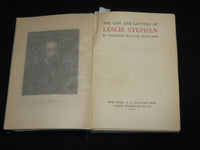 1906 THE LIFE AND LETTERS OF LESLIE STEPHEN HARDCOVER BOOK BY MAITLAND - KD 7508