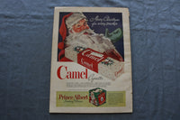 1948 DECEMBER OUTDOOR LIFE MAGAZINE - MOOSE IN CANOE COVER - SP 6183A