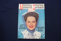 1941 APRIL MODERN SCREEN MAGAZINE - OLIVIA DE HAVILLAND COVER - E 17247