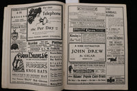 1901 ILLINOIS THEATRE PROGRAMME - ALICE NIELSEN - SARAH BERNHARDT - K 3034