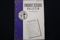 1939 JANUARY CONSUMERS' RESEARCH BULLETIN MAGAZINE - SP 4179A