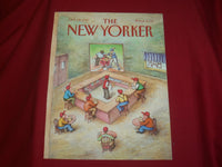 1987 OCTOBER 19 NEW YORKER MAGAZINE FRONT COVER ONLY - GREAT ART FOR FRAMING