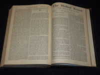 1889 JULY-DECEMBER THE MEDICAL RECORD WEEKLY JOURNAL BOUND VOLUME - KD 6132A