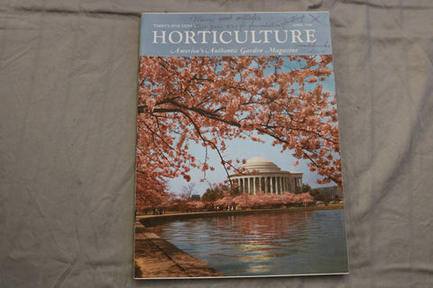 1958 APRIL HORTICULTURE MAGAZINE - BEAUTIFUL SCENERY COVER - SP 3137B
