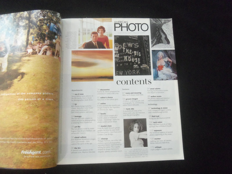 2000 MAY/JUNE AMERICAN PHOTO MAGAZINE - NICOLE KIDMAN COVER - B 1181V