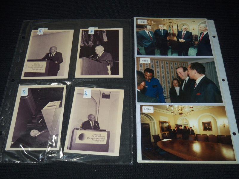 F. W. DE KLERK - MANDELA - CLINTON - CANDID PHOTOS - 51 TOTAL PHOTOS - #15