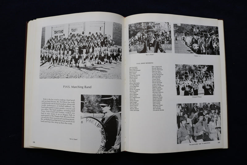 1974 KARUX PHILLIPSBURG HIGH SCHOOL YEARBOOK- PHILLIPSBURG, NEW JERSEY - YB 3461