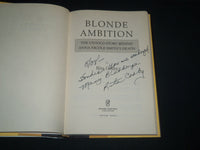 2007 BLONDE AMBITION BOOK SIGNED BY RITA COSBY - FIRST EDITION - KD 5513