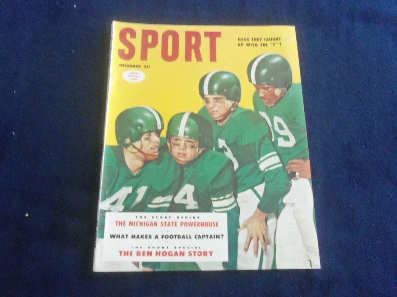1953 DECEMBER SPORT MAGAZINE - THE MICHIGAN STATE POWERHOUSE - ST 7243