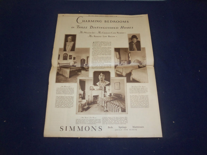 1928 MARCH 11 NEW YORK HERALD TRIBUNE GRAVURE SECTION - MOFFAT TUNNEL - NP 4987