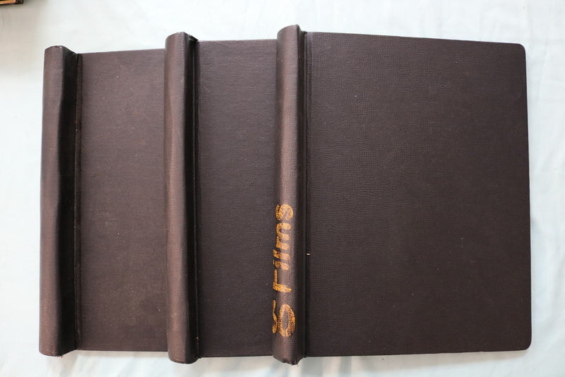 HOLLYWOOD MOVIE STAR SCRAPBOOK PAGES - 200+ PAGES AND 3 EMPTY ALBUMS - E 26488