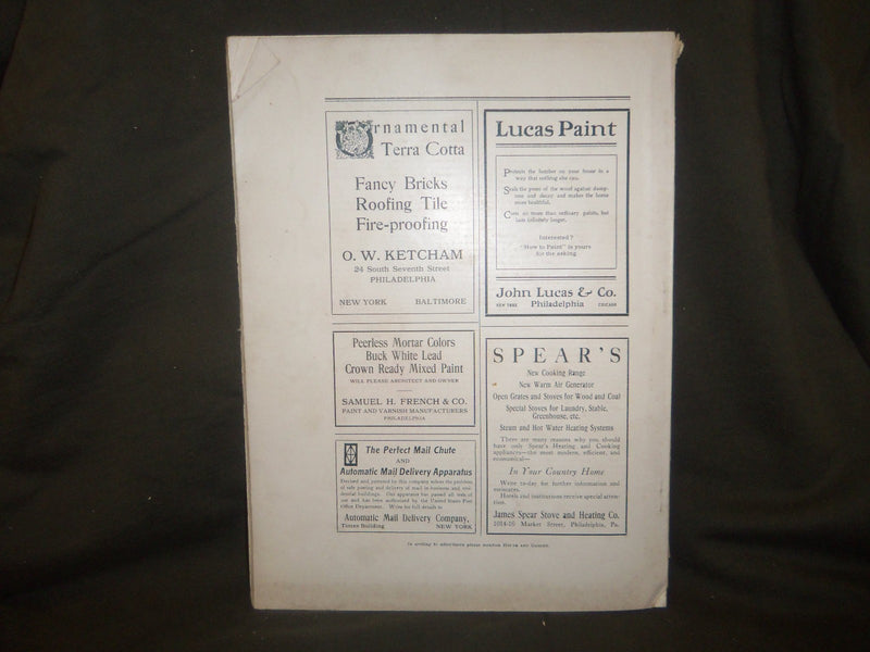 1905 AUGUST THE HOUSE & GARDEN MAGAZINE - GREAT PHOTOS & ADS - ST 773