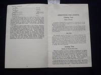 1920'S ATHLETIC BADGE TESTS FOR BOYS AND GIRLS SOFTCOVER BOOK - J 9616