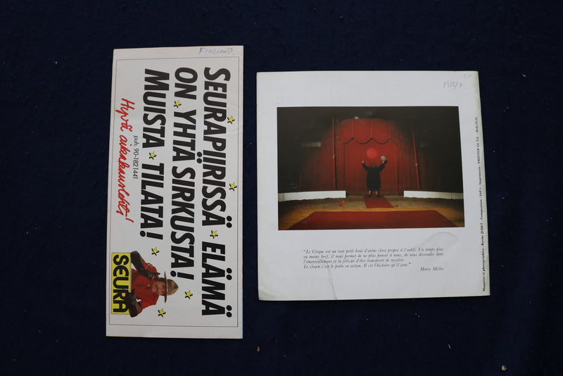 1960'S-1980'S CIRCUS PROGRAMS - SMALLER SIZE - LOT OF 28 - O 3534